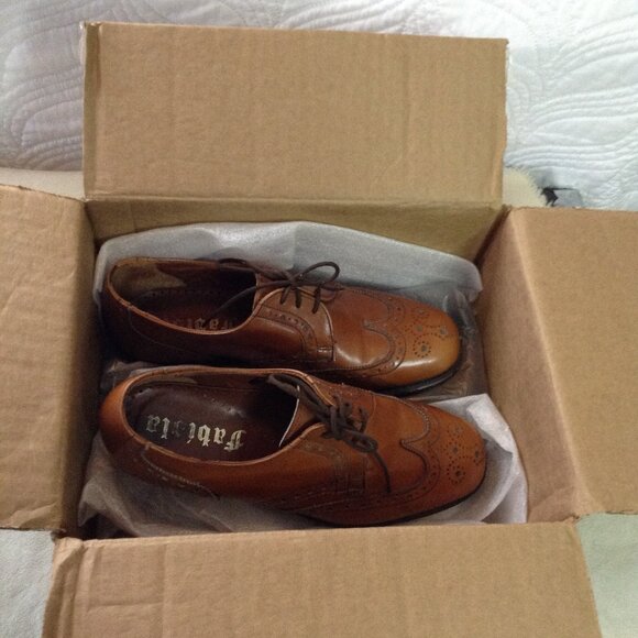 VTG Fabiola (GH Bass & Co, Collab) "Nicholas II", Young Men Leather Oxfords, "6" - Picture 6 of 6